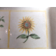 A SQUARE SERVING PLATTER in TROPICAL "VERANO TILE" PATTERN