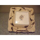 222 FIFTH "IBIZA" FLOWER PATTERN SQUARE LUNCH PLATE