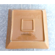 A SQUARE SERVING BOWL in "VERANO TILE" BANANA TREE PATTERN