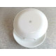 CORELLE 3 PC. DINNER PLATE SET in the SOLID WHITE "WINTER FROST" PATTERN