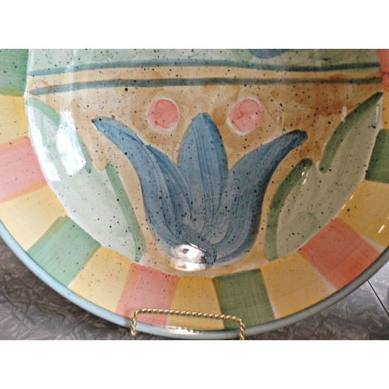 BELLA CERAMICA "CORSICA" 5 PC. HAND PAINTED SALAD/SERVING BOWL SET UNDER  $10