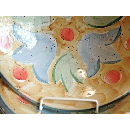 BELLA CERAMICA "CORSICA" 5 PC. HAND PAINTED SALAD/SERVING BOWL SET UNDER  $10