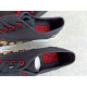 NEW WOMEN'S SIZE 6 "CUTE to the CORE" BLACK PRIME HAMBURGER CANVAS TENNIS SHOES