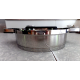 BergHOFF RON 9 3/4" x 3 "  2 QUART STAINLESS STEEL MULTI PLY COVERED CASSEROLE