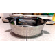 BergHOFF RON 9 3/4" x 3 "  2 QUART STAINLESS STEEL MULTI PLY COVERED CASSEROLE