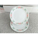 CORELLE 2 PC. 10 1/4" DINNER PLATE SET in the "ISLAND BREEZE" FLORAL PATTERN