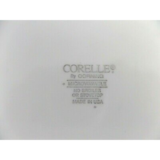 CORELLE 2 PC. 10 1/4" DINNER PLATE SET in the "ISLAND BREEZE" FLORAL PATTERN