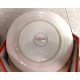 NOS SAKURA VINTAGE 4 PC. CHRISTMAS MORNING COMPLETE 8 1/4" SALAD/LUNCH PLATE SET
