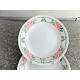 CORELLE 4 PC. BREAD/DESSERT PLATE SET in the "ISLAND BREEZE" FLORAL PATTERN