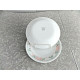 CORELLE 4 PC. BREAD/DESSERT PLATE SET in the "ISLAND BREEZE" FLORAL PATTERN