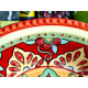 NEW TABLETOPS UNLIMITED HAND CRAFTED ESPANA SALAD PLATE in the "TANGIER" PATTERN