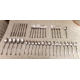 ONEIDA  "PRESCOTT"  PATTERN 38 PC. STAINLESS STEEL FLATWARE SET