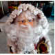 BEAUTIFULLY DONE HAND CROCHETED 14" TALL SANTA CLAUS FIGURE
