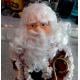 BEAUTIFULLY DONE HAND CROCHETED 14" TALL SANTA CLAUS FIGURE