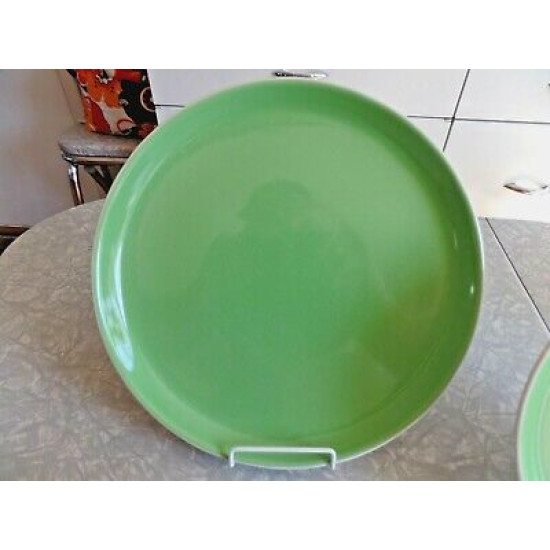 ONEIDA "COLOR BURST" 3 PC. DINNERWARE SET in the KIWI GREEN COLOR
