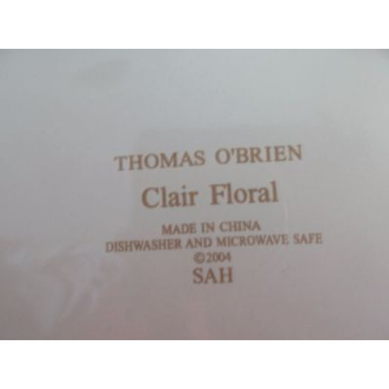 RARE (11)PC. DINNER SERVING SET in the "CLAIR & CLAIR FLORAL" by THOMAS O'BRIEN