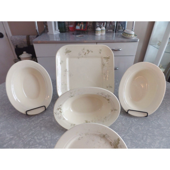 RARE (11)PC. DINNER SERVING SET in the "CLAIR & CLAIR FLORAL" by THOMAS O'BRIEN