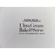 MIKASA ULTRA CERAM BAKE&SERVE UP012 "STRAWBERRIES" 2 Qt. CASSEROLE DISH W/LID