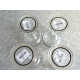 BRAND NEW MUD PIE "LETS AGREETA MARGARITA" 4 PC. MARGARITA GLASS SET