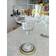 BRAND NEW MUD PIE "LETS AGREETA MARGARITA" 4 PC. MARGARITA GLASS SET