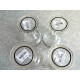 BRAND NEW MUD PIE "LETS AGREETA MARGARITA" 4 PC. MARGARITA GLASS SET