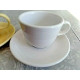FIESTAWARE MULTI COLORED 8 PC. FIESTA CUP AND SAUCER SETS.